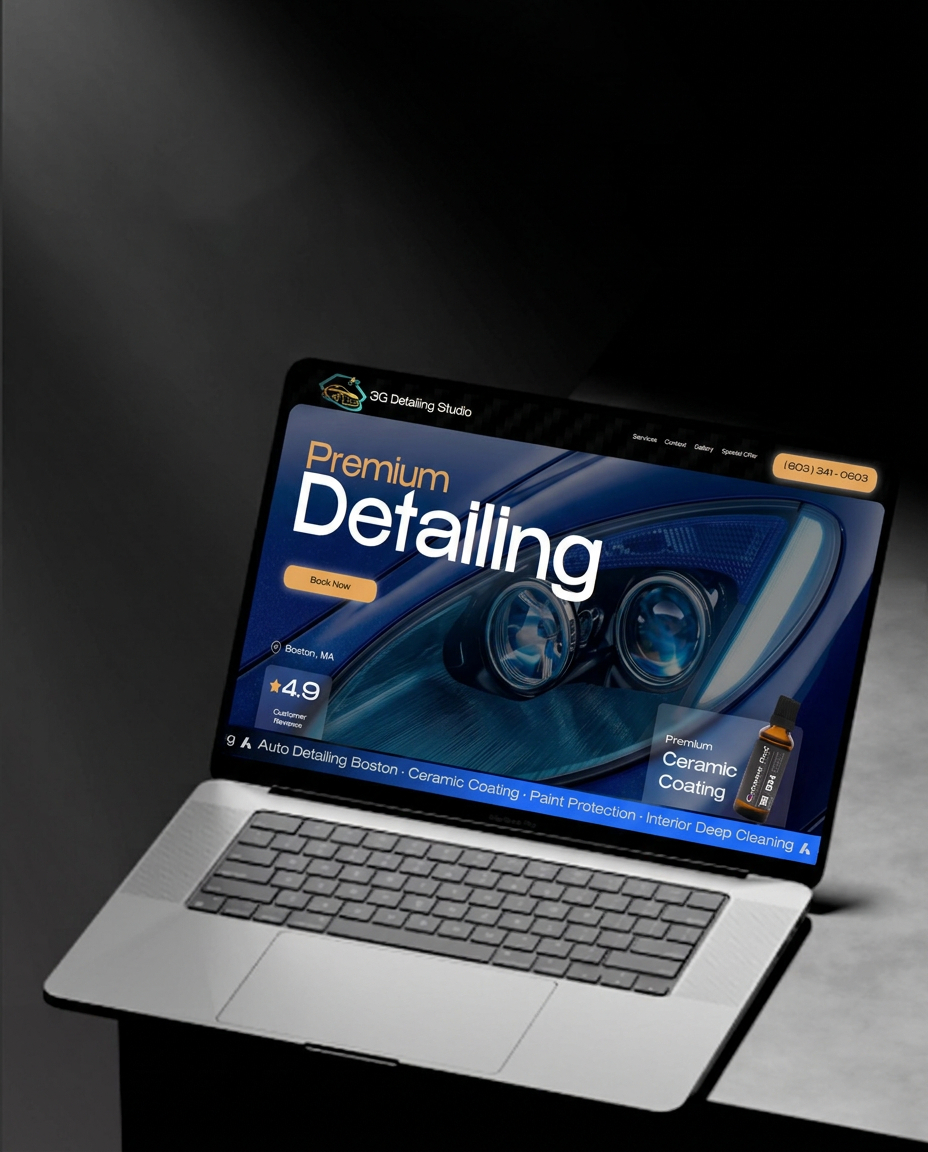 3G Detailing Studio — Auto Detailing Boston, Ceramic Coating, Interior Deep Cleaning by Edilab
