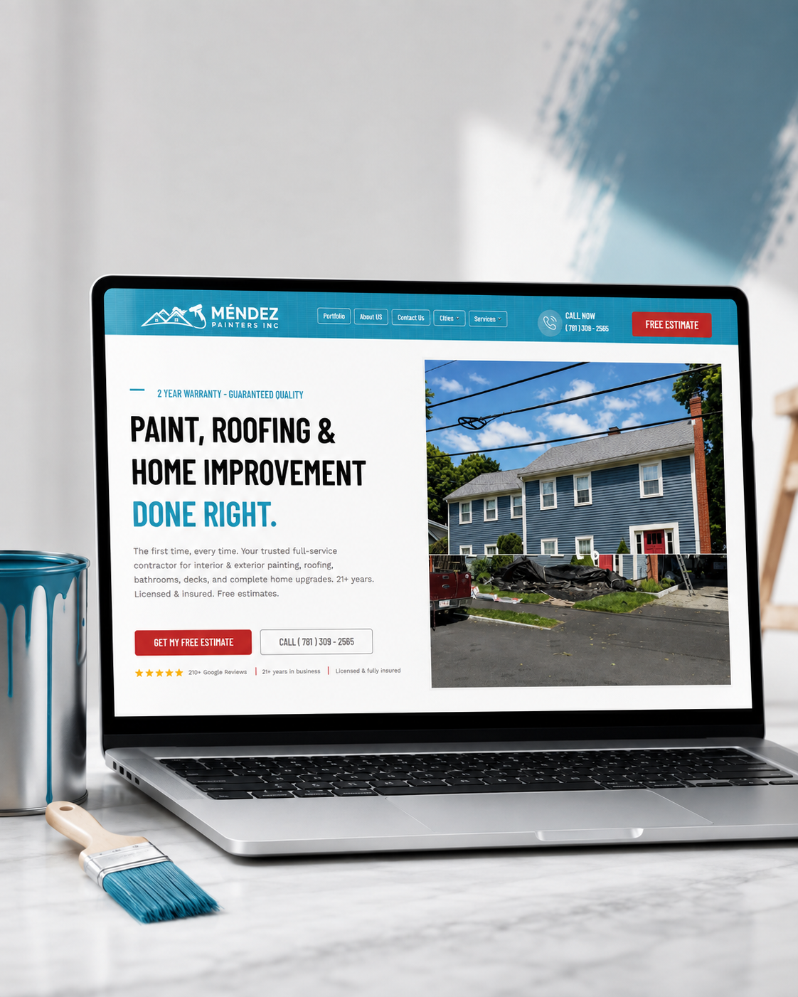 Mendez Painting — Interior Painting, Power Washing & Gutter Cleaning, Exterior Painting by Edilab