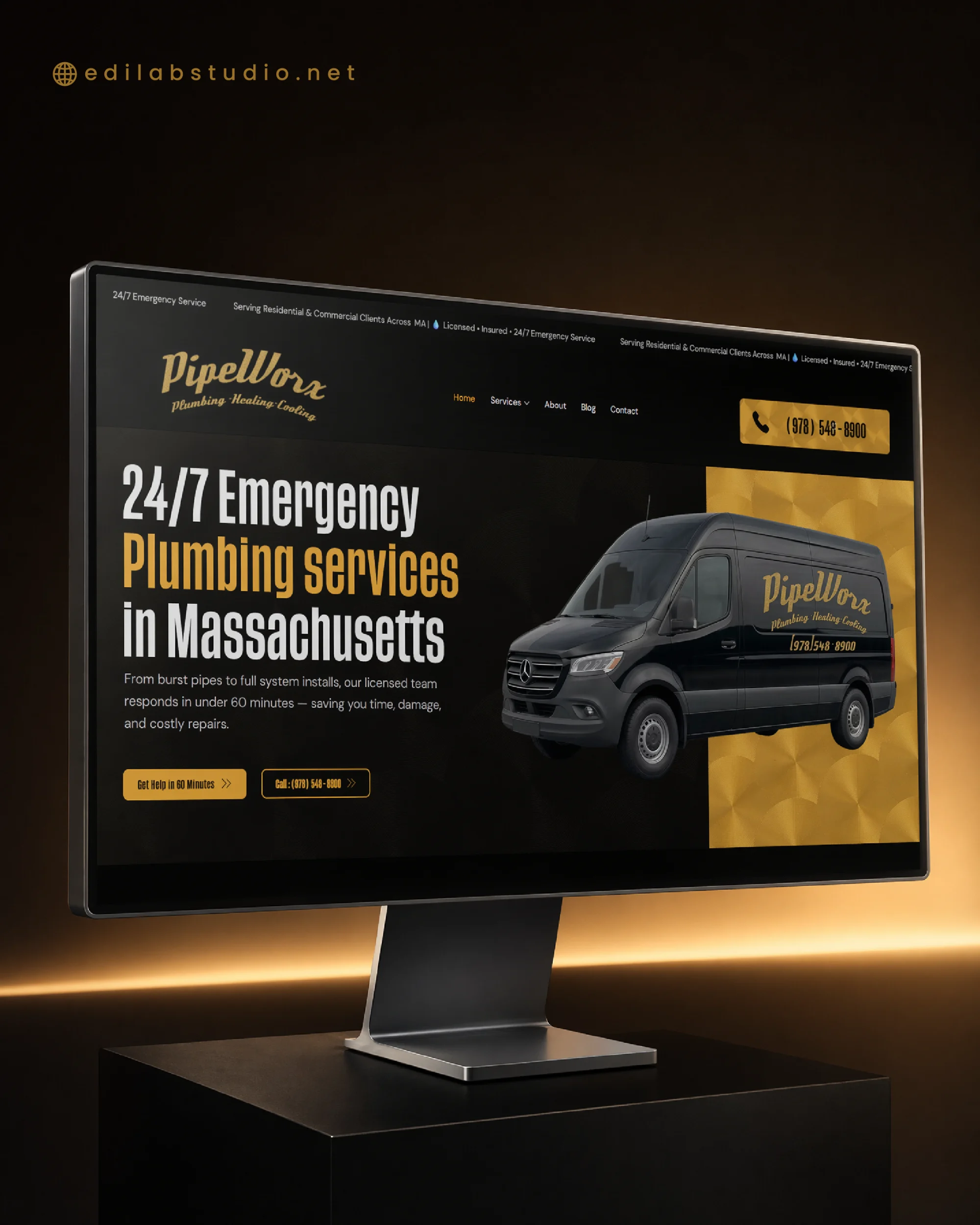 PIPE WORXS — Water Heater Services, Drain & Sewer Services, Pipe Repair & Replacement, Heating Systems (Boilers & Furnaces), Cooling Systems & AC by Edilab